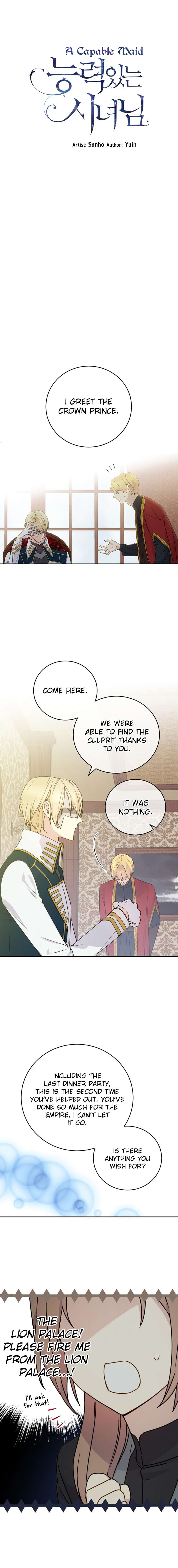Read A Capable Maid Manga Online