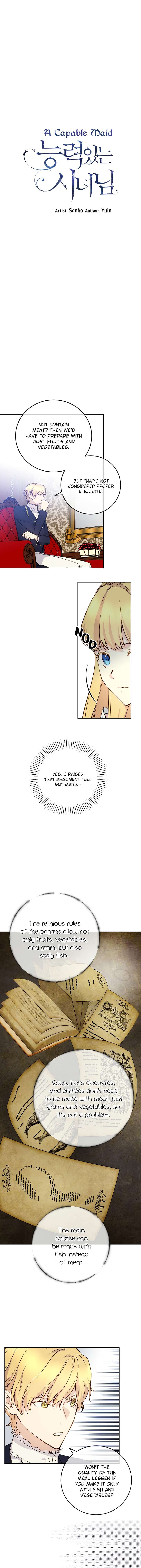 Read A Capable Maid Manga Online