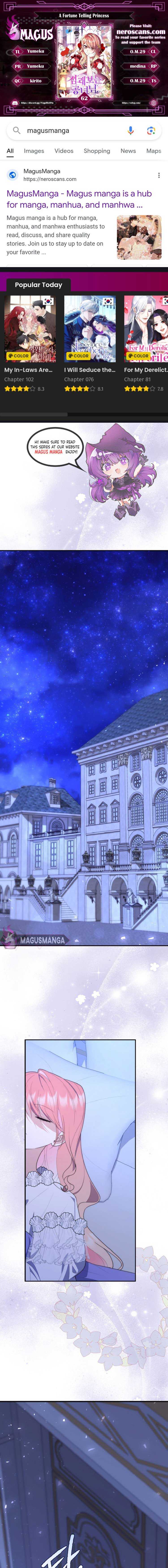 Read A Fortune-Telling Princess Manga Online