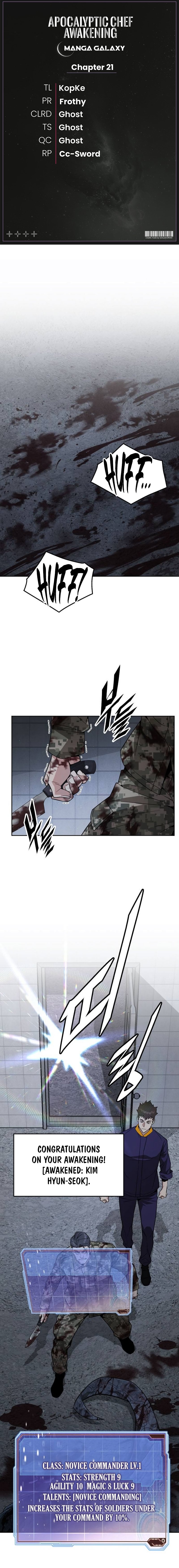 Read Apocalyptic Chef Awakening Manga Online
