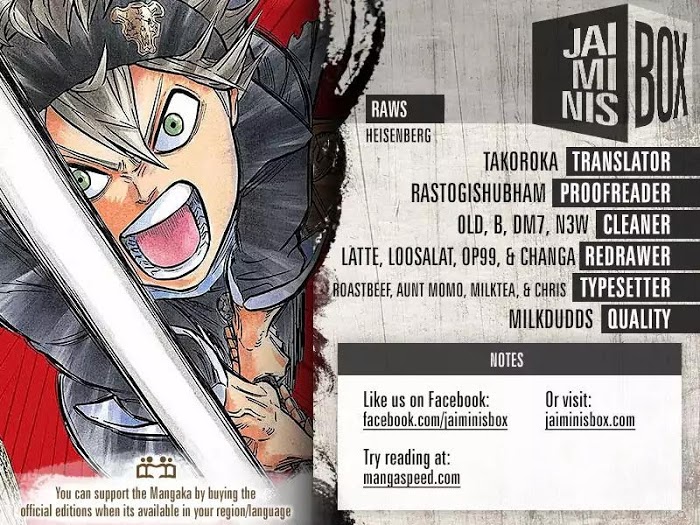 Read Black Clover Manga Online