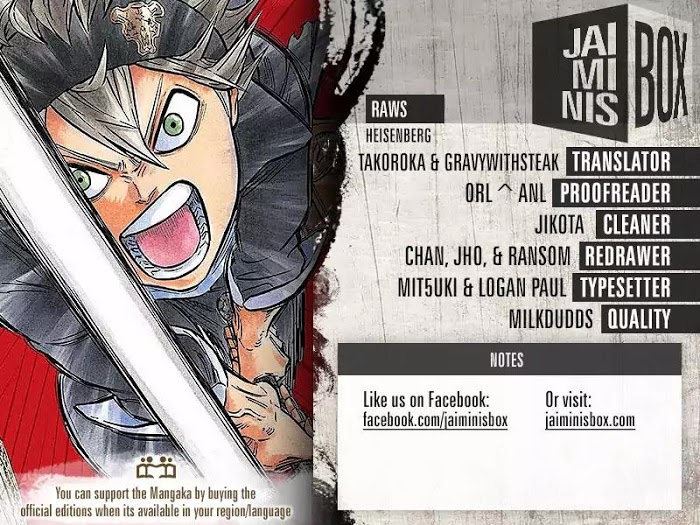 Read Black Clover Manga Online