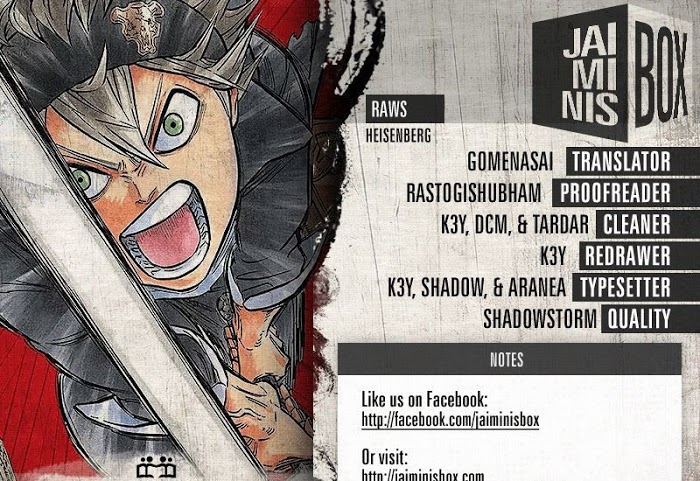 Read Black Clover Manga Online
