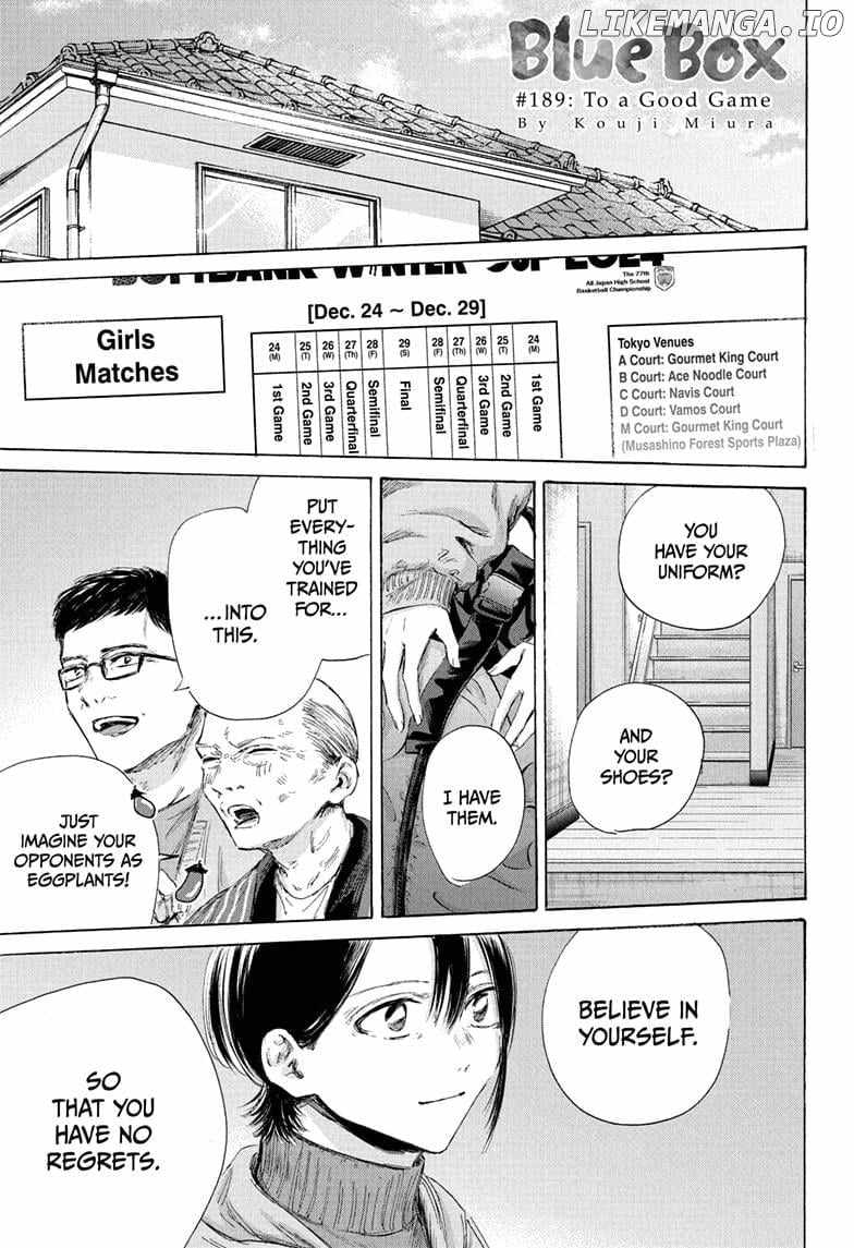 Read Blue Box Manga Online