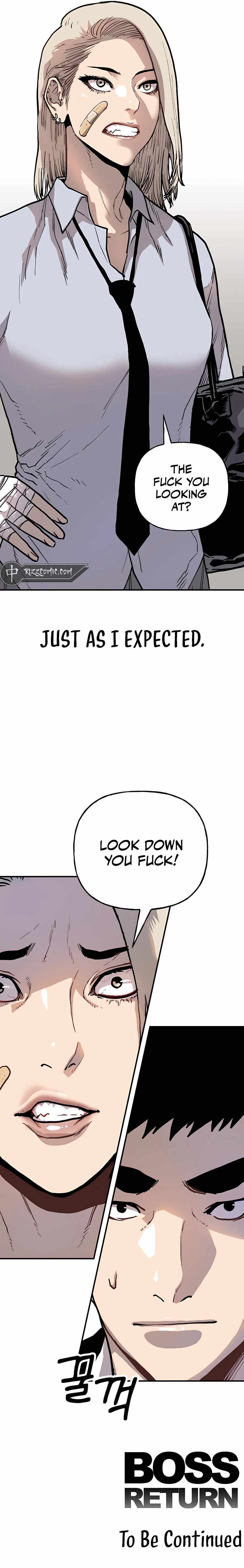 Read Boss Returns Manga Online
