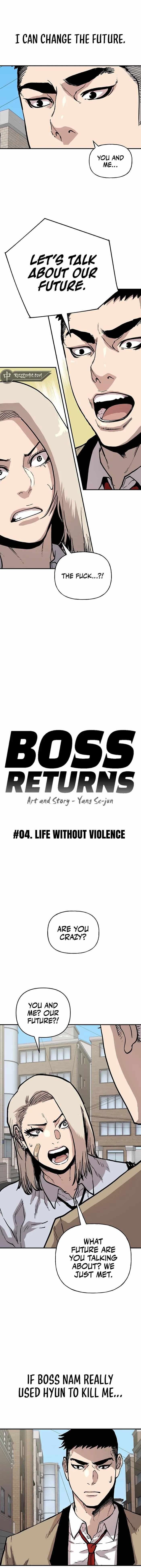 Read Boss Returns Manga Online