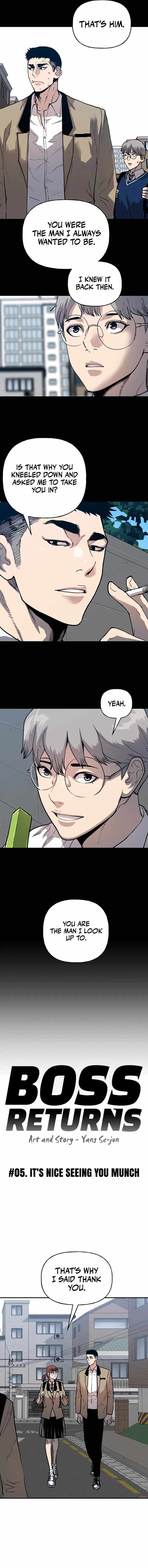Read Boss Returns Manga Online