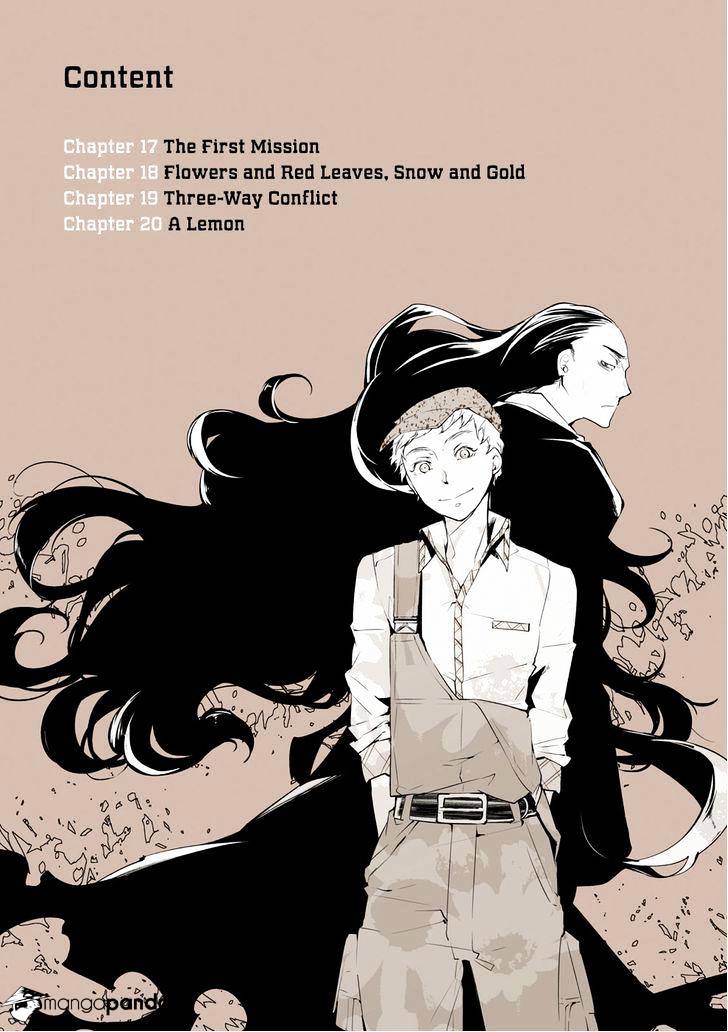 Read Bungou Stray Dogs Manga Online