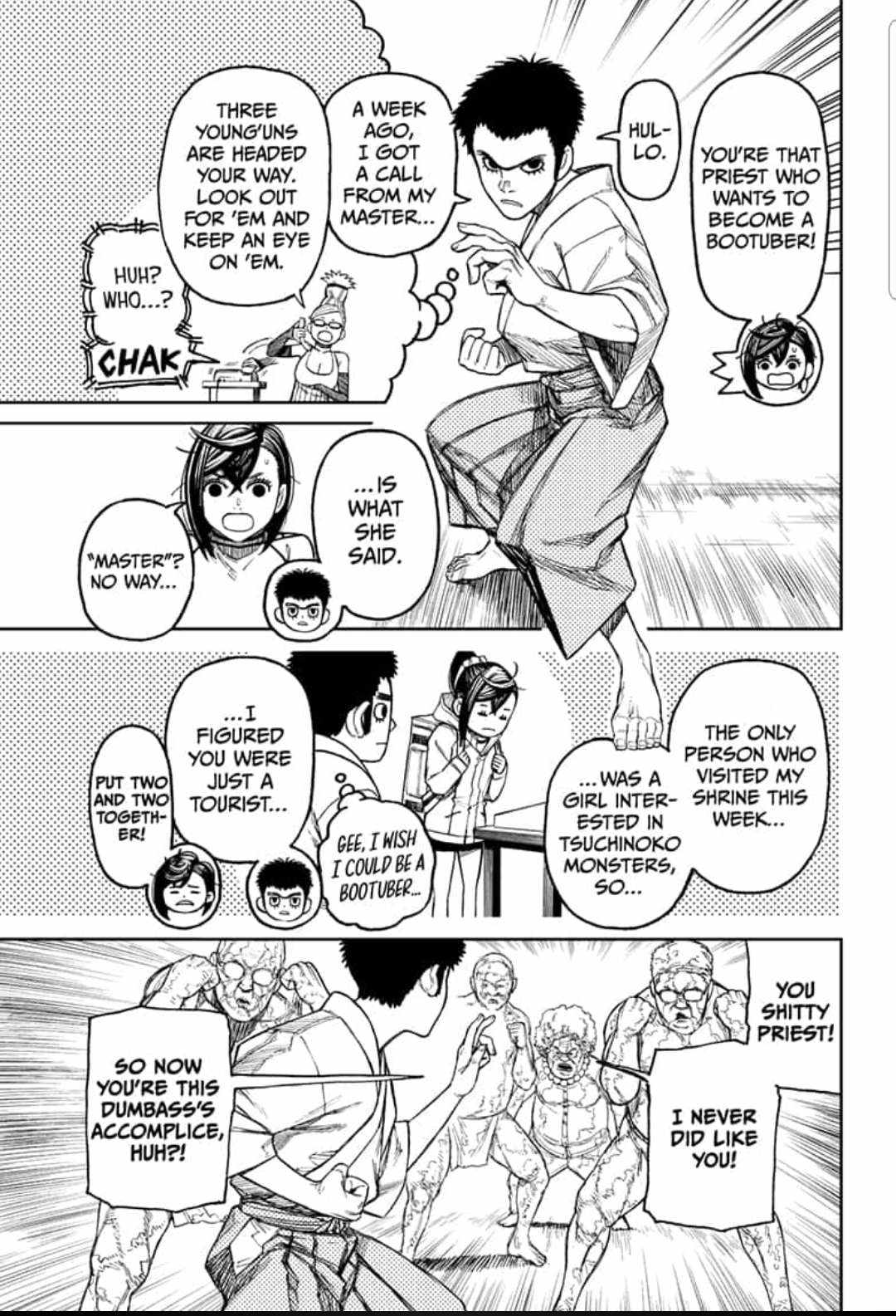 Read Dandadan Manga Online