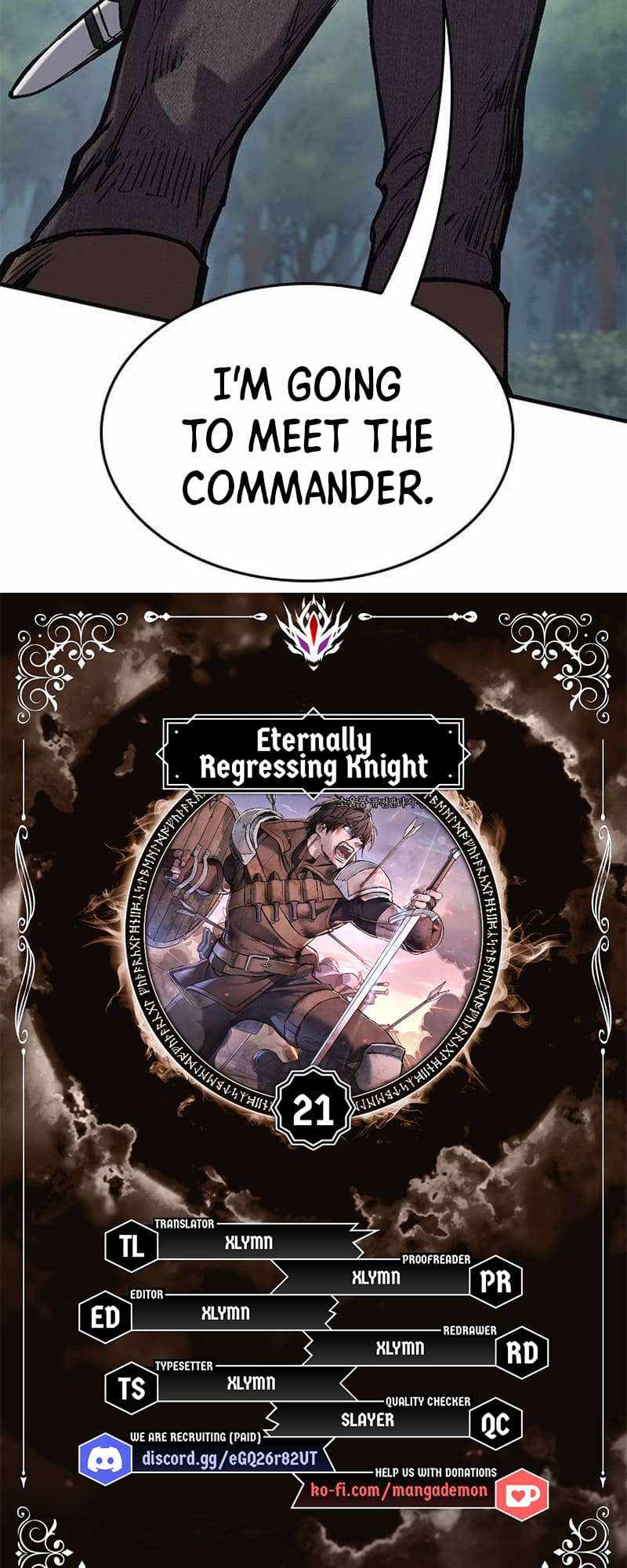 Read Eternally Regressing Knight Manga Online