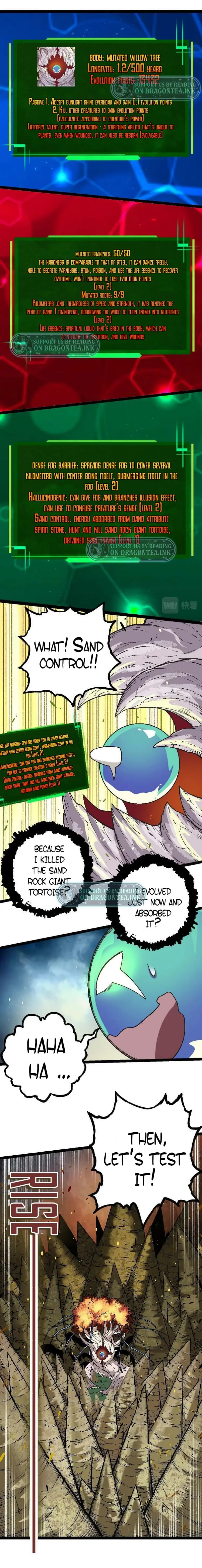 Read Evolution Begins With A Big Tree Manga Online
