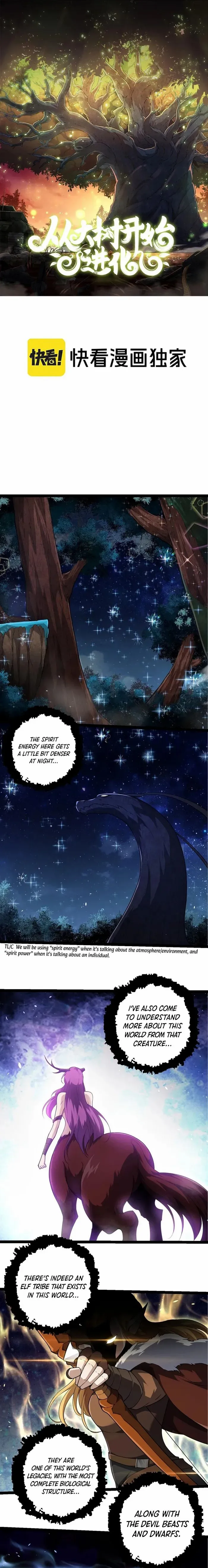 Read Evolution Begins With A Big Tree Manga Online