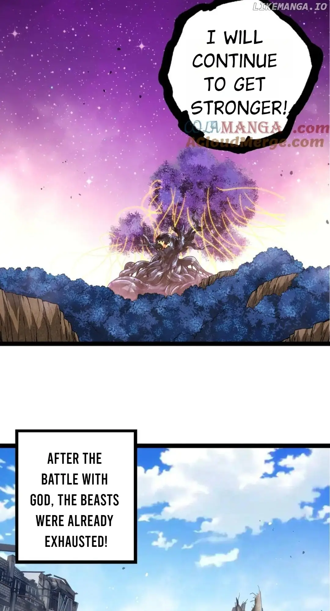 Read Evolution Begins With A Big Tree Manga Online