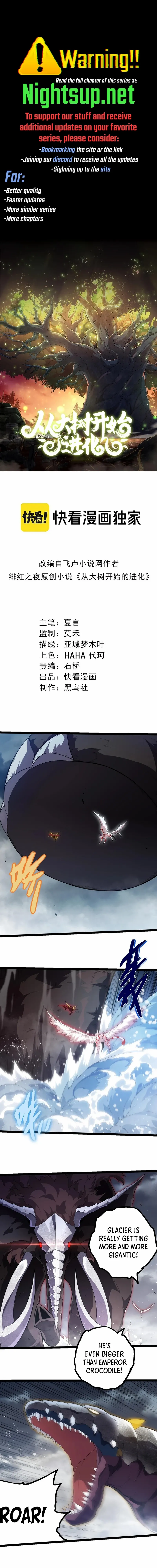 Read Evolution Begins With A Big Tree Manga Online