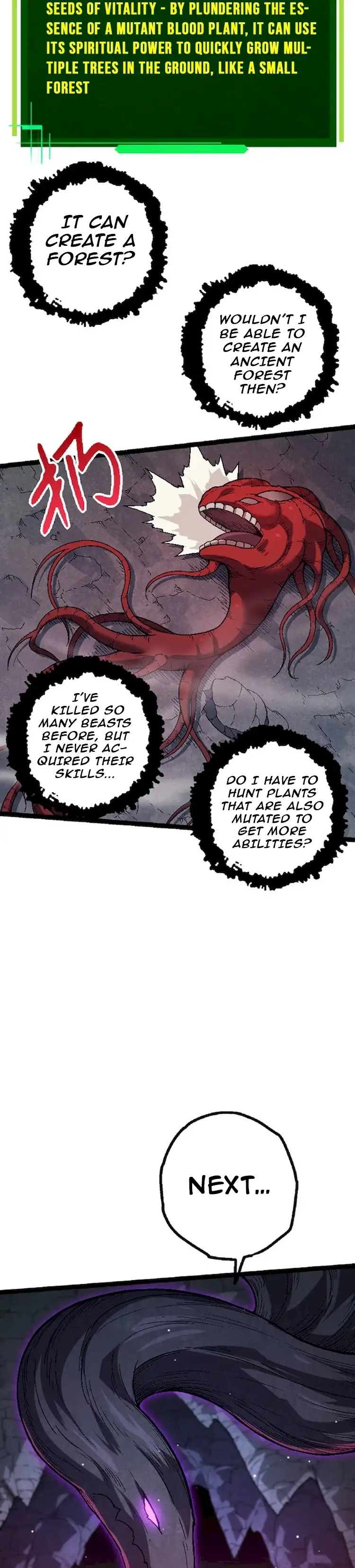 Read Evolution Begins With A Big Tree Manga Online