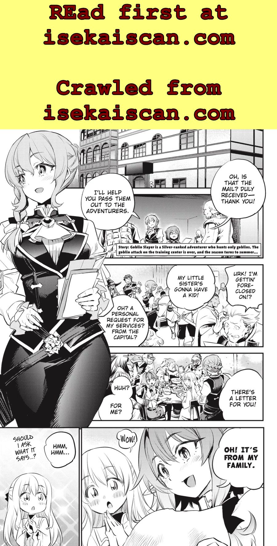 Read Goblin Slayer Manga Online