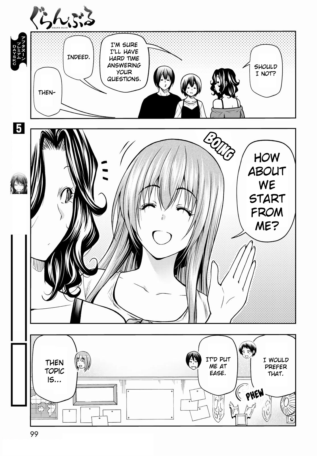 Read Grand Blue Manga Online