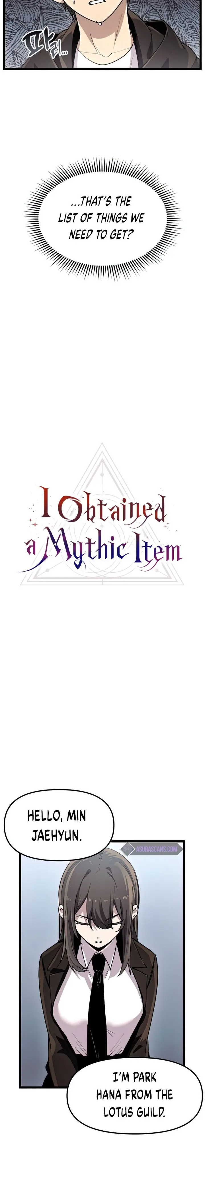 Read I Obtained a Mythic Item Manga Online