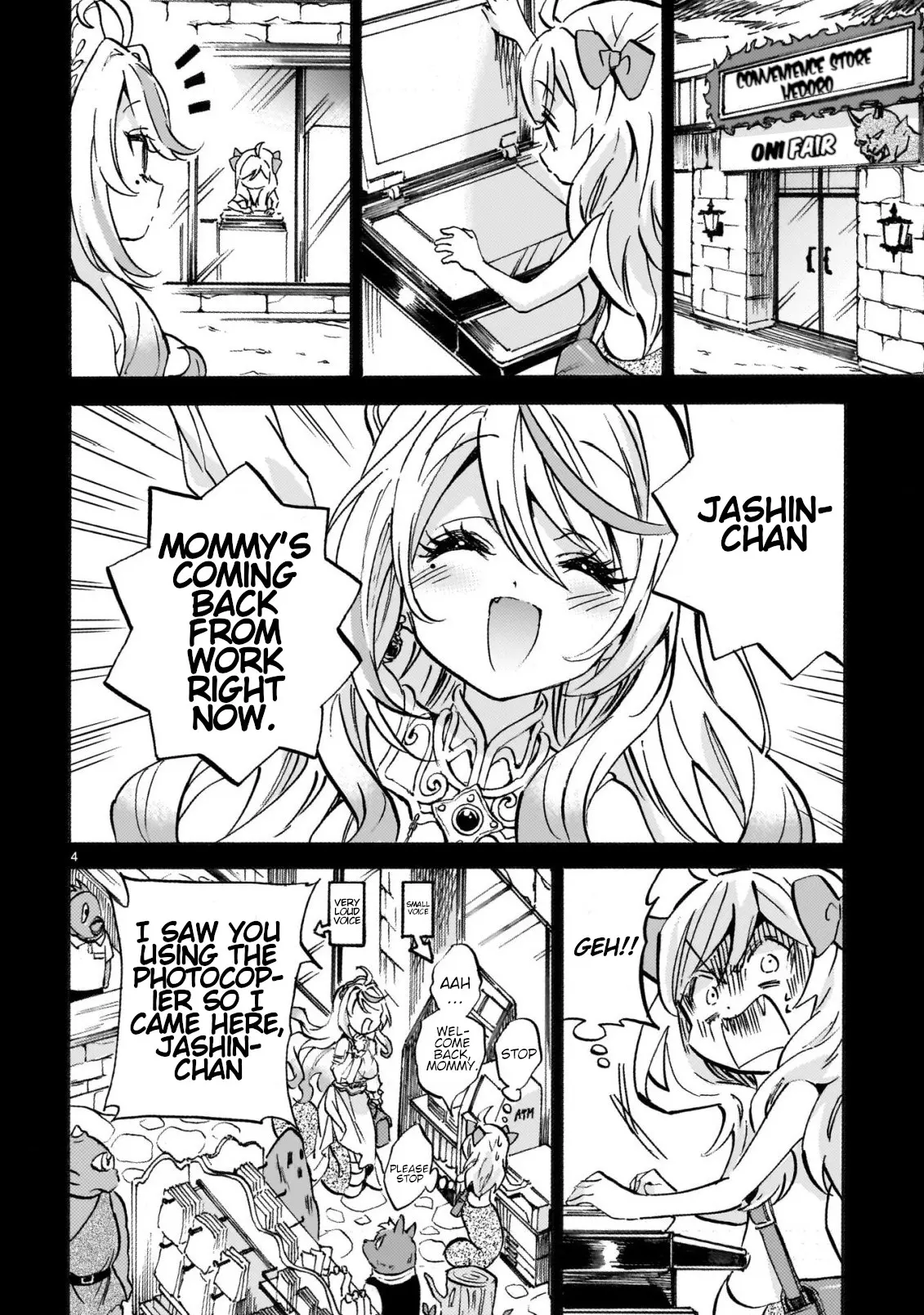 Read Jashin-chan Dropkick Manga Online
