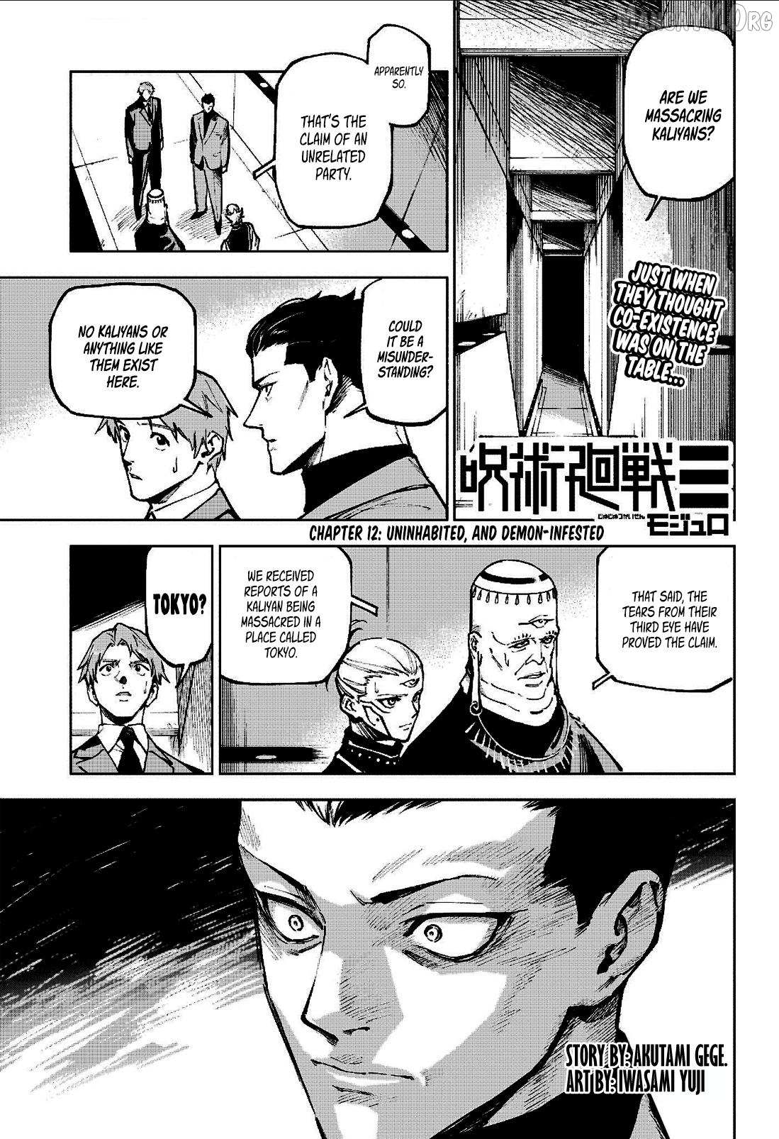 Read Jujutsu Kaisen Modulo Manga Online