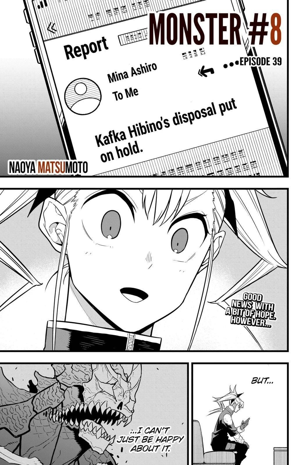 Read Kaiju No. 8 Manga Online