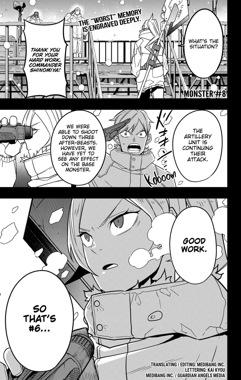 Read Kaiju No. 8 Manga Online