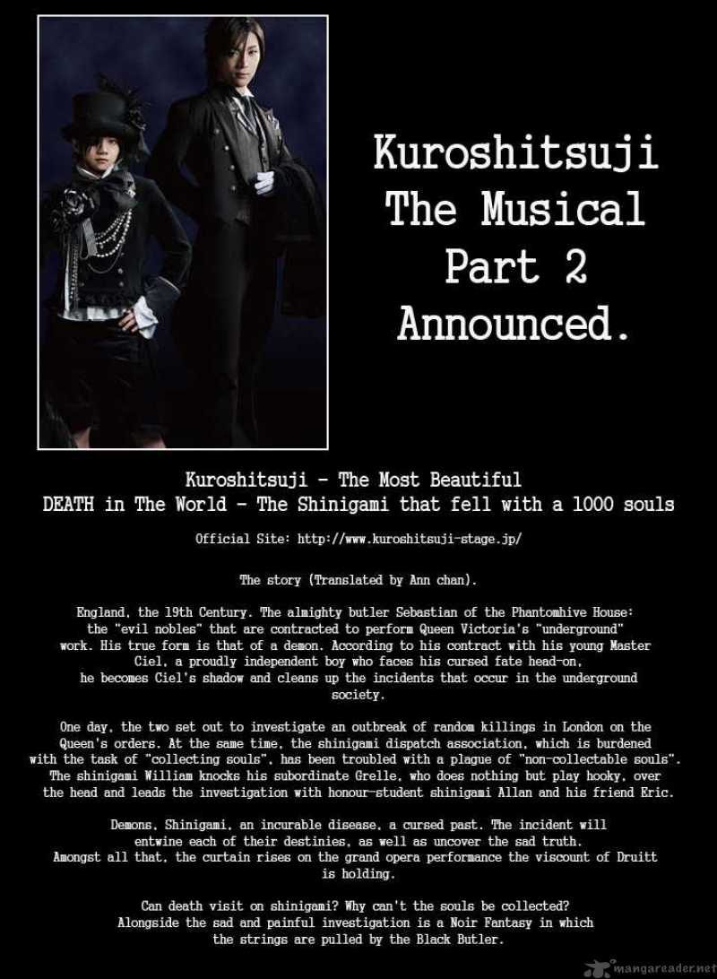 Read Kuroshitsuji Manga Online