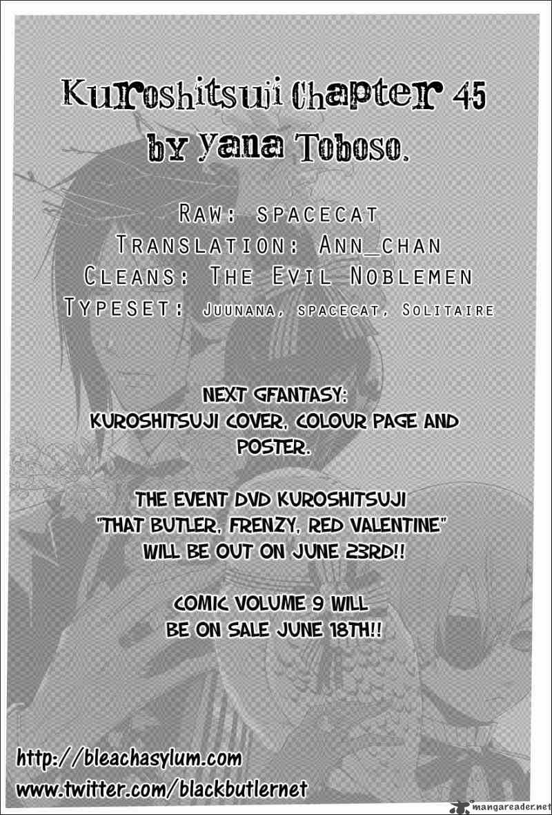Read Kuroshitsuji Manga Online