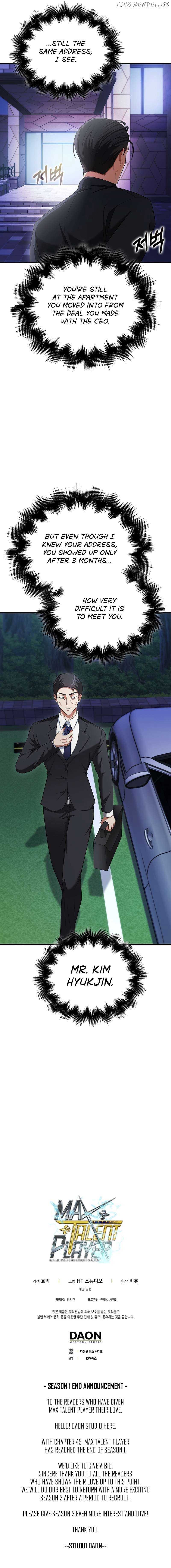 Read Max Talent Player Manga Online