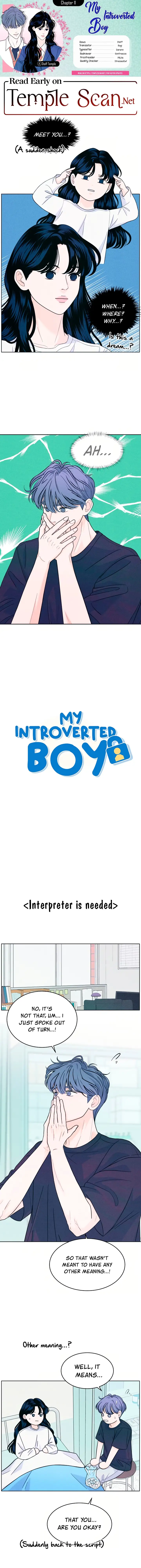 Read My Introverted Boy Manga Online