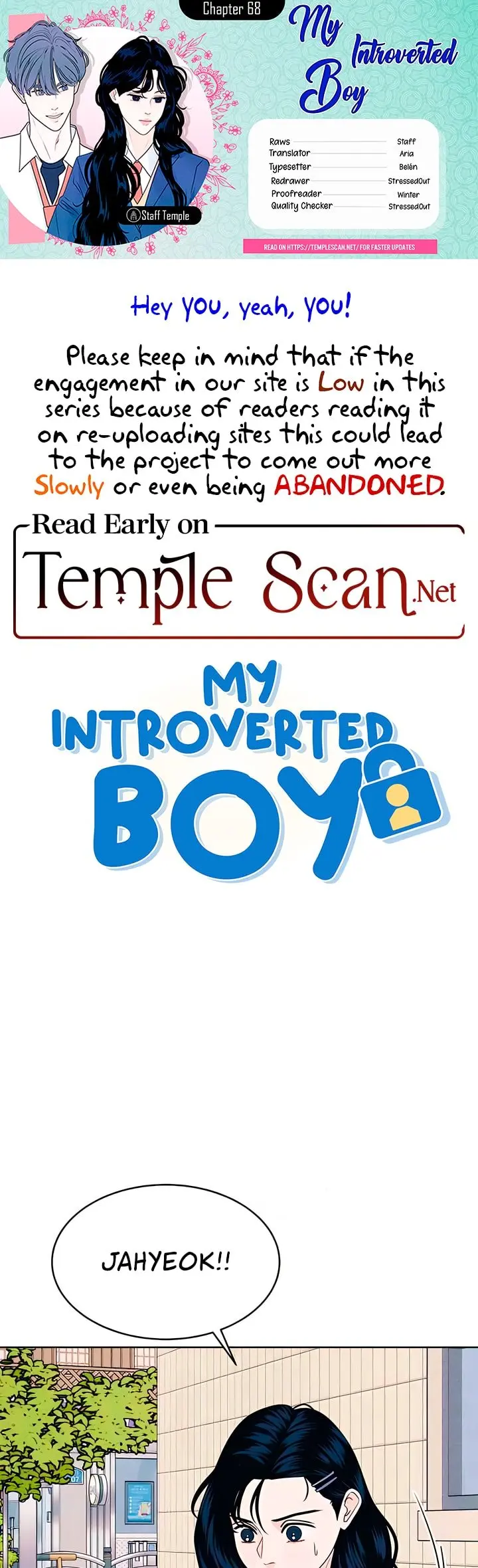 Read My Introverted Boy Manga Online