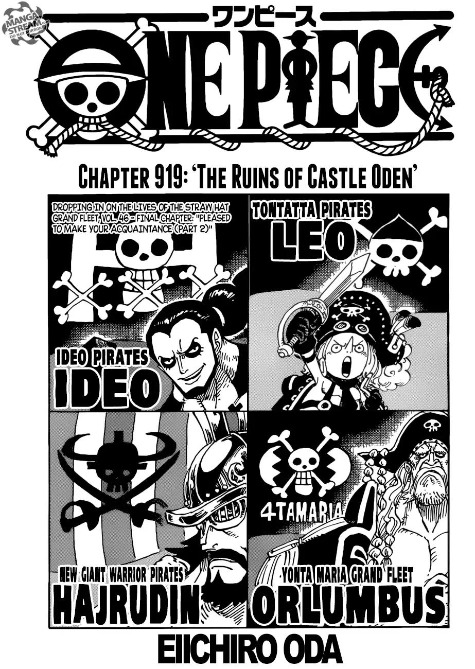 Read One Piece Manga Online