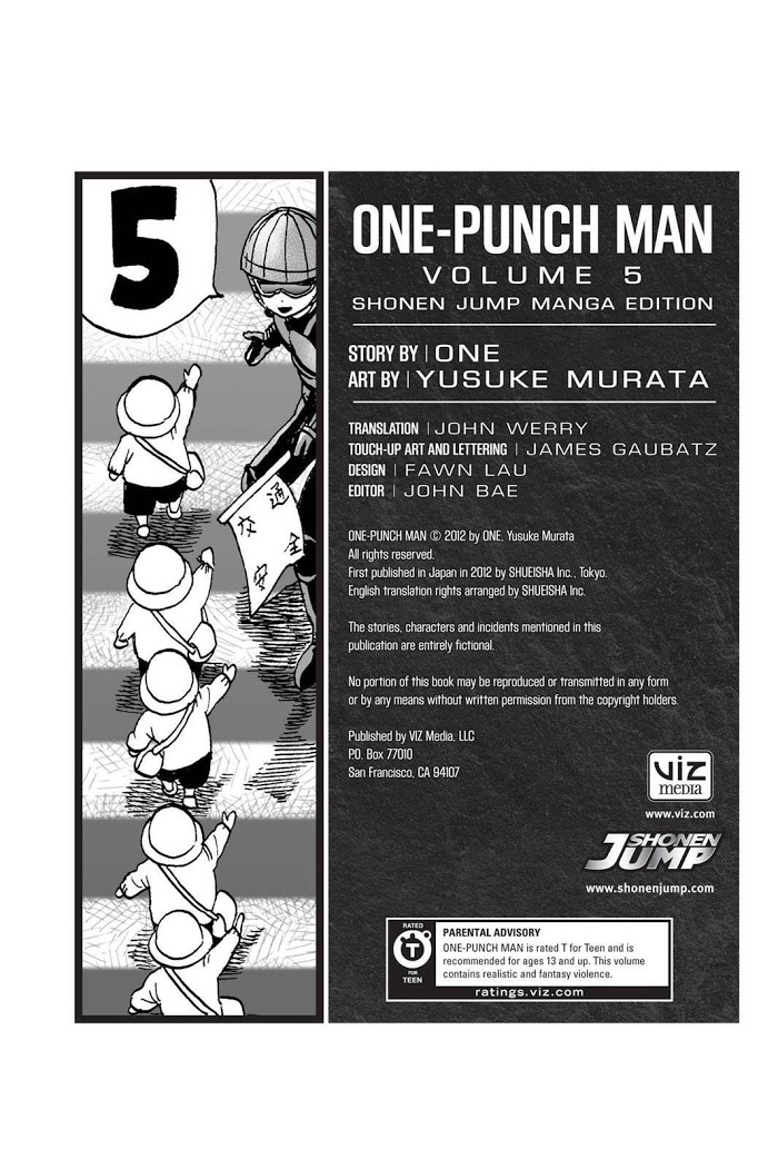 Read One Punch Man Manga Online