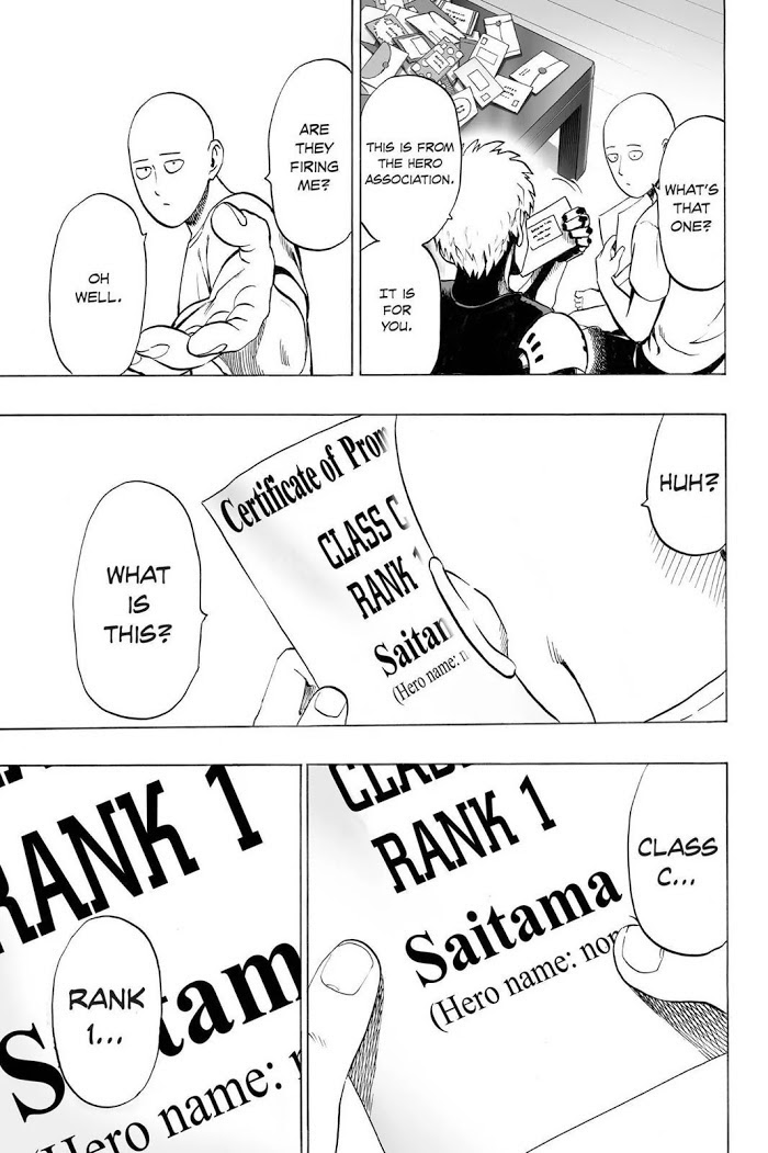 Read One Punch Man Manga Online