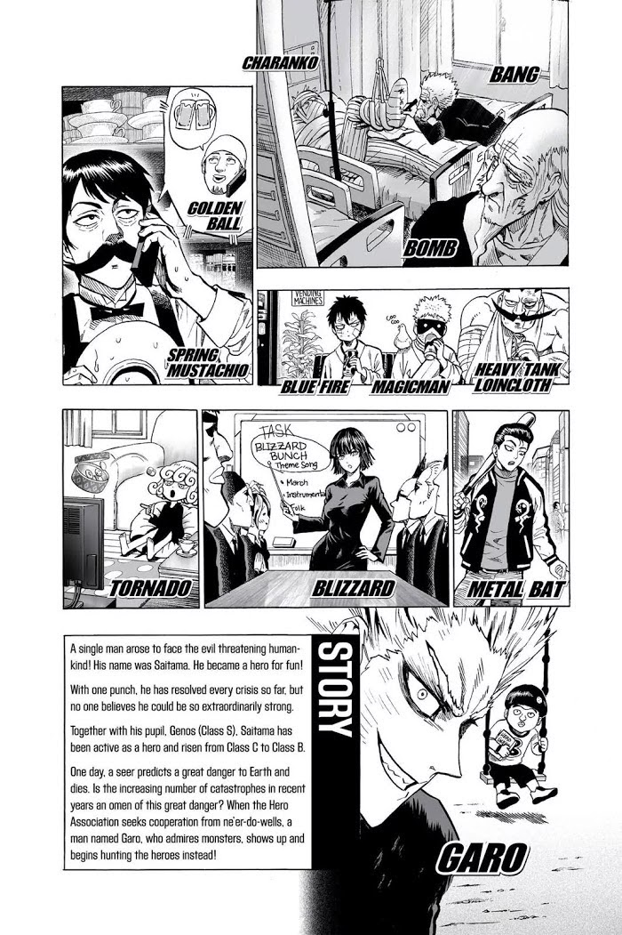 Read One Punch Man Manga Online