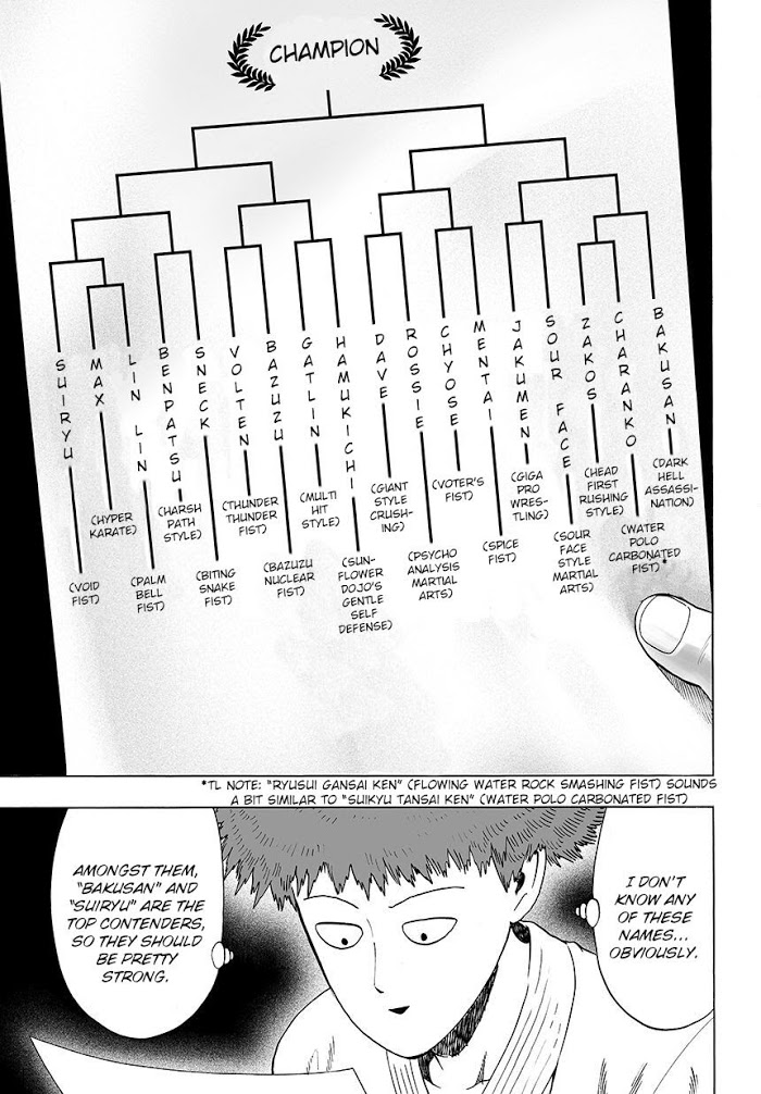 Read One Punch Man Manga Online