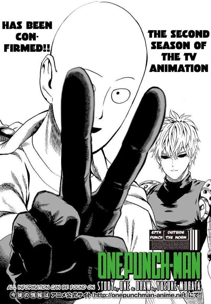 Read One Punch Man Manga Online