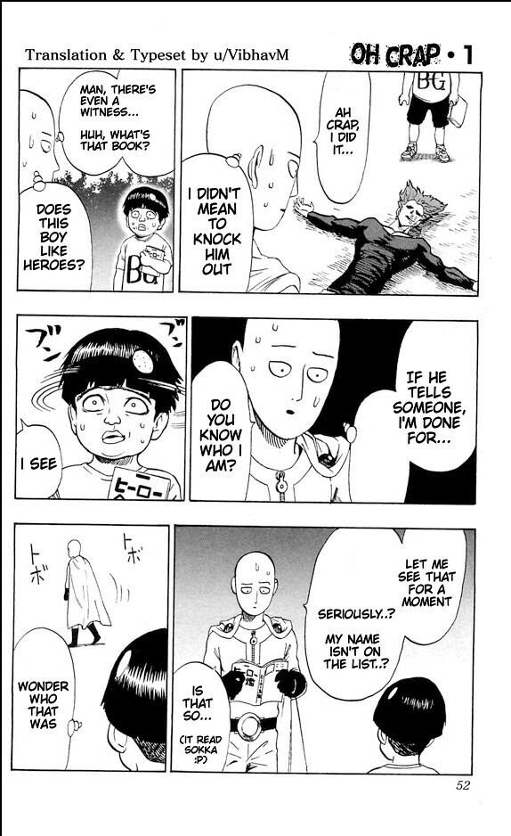 Read One Punch Man Manga Online