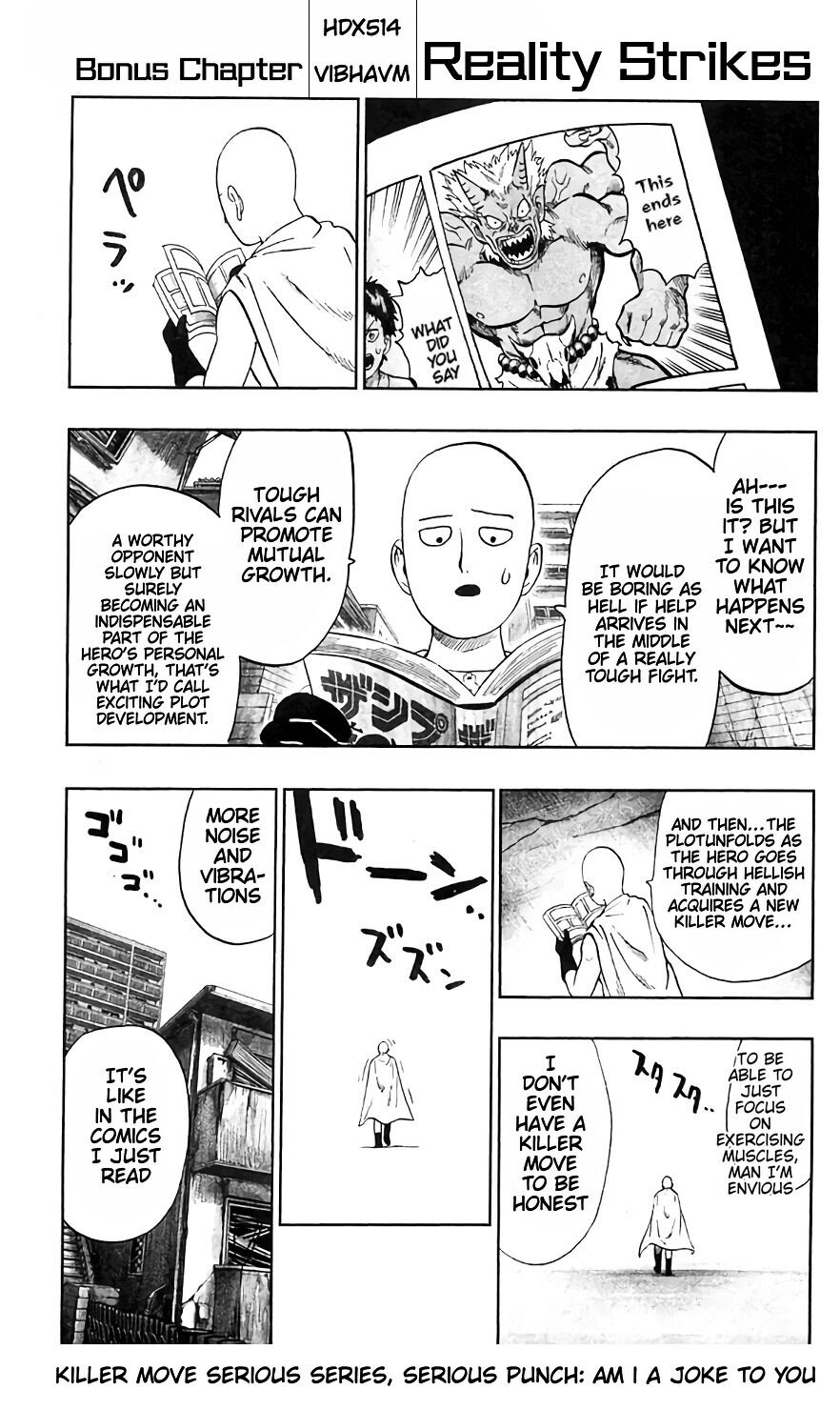 Read One Punch Man Manga Online
