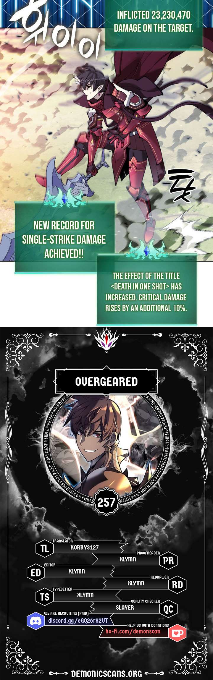 Read Overgeared Manga Online