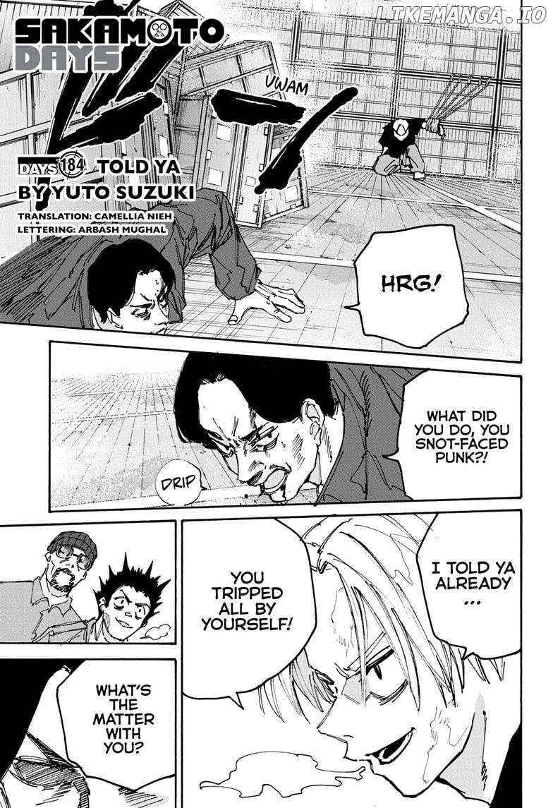 Read Sakamoto Days Manga Online