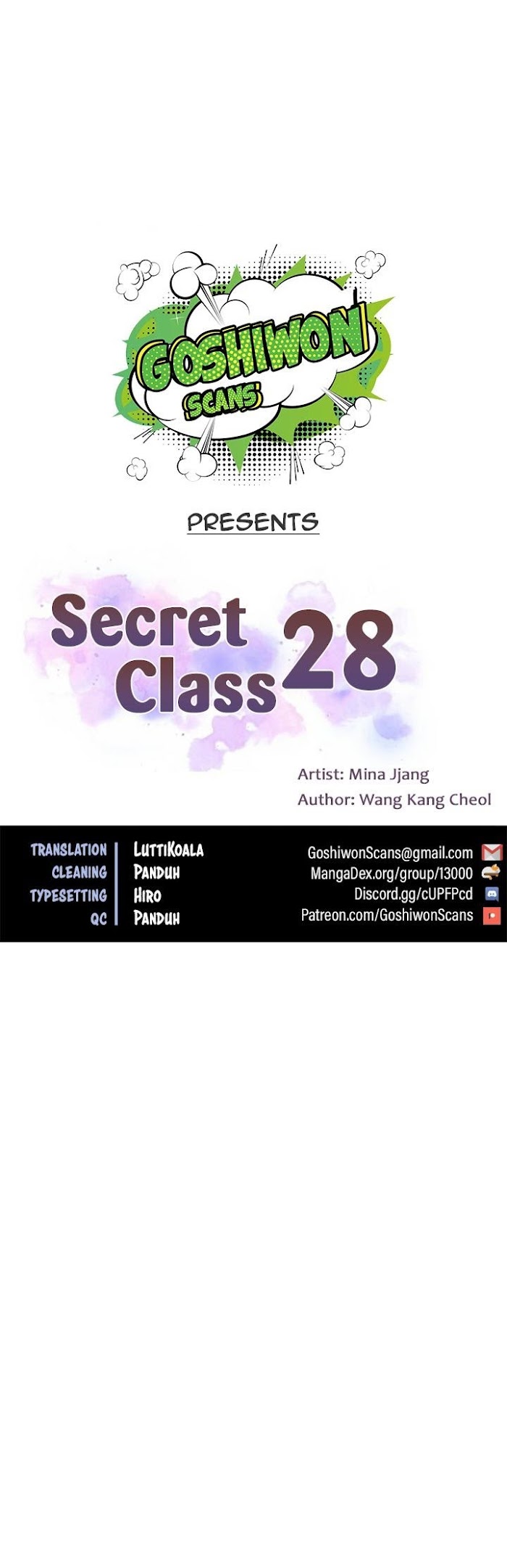 Read Secret Class Manga Online