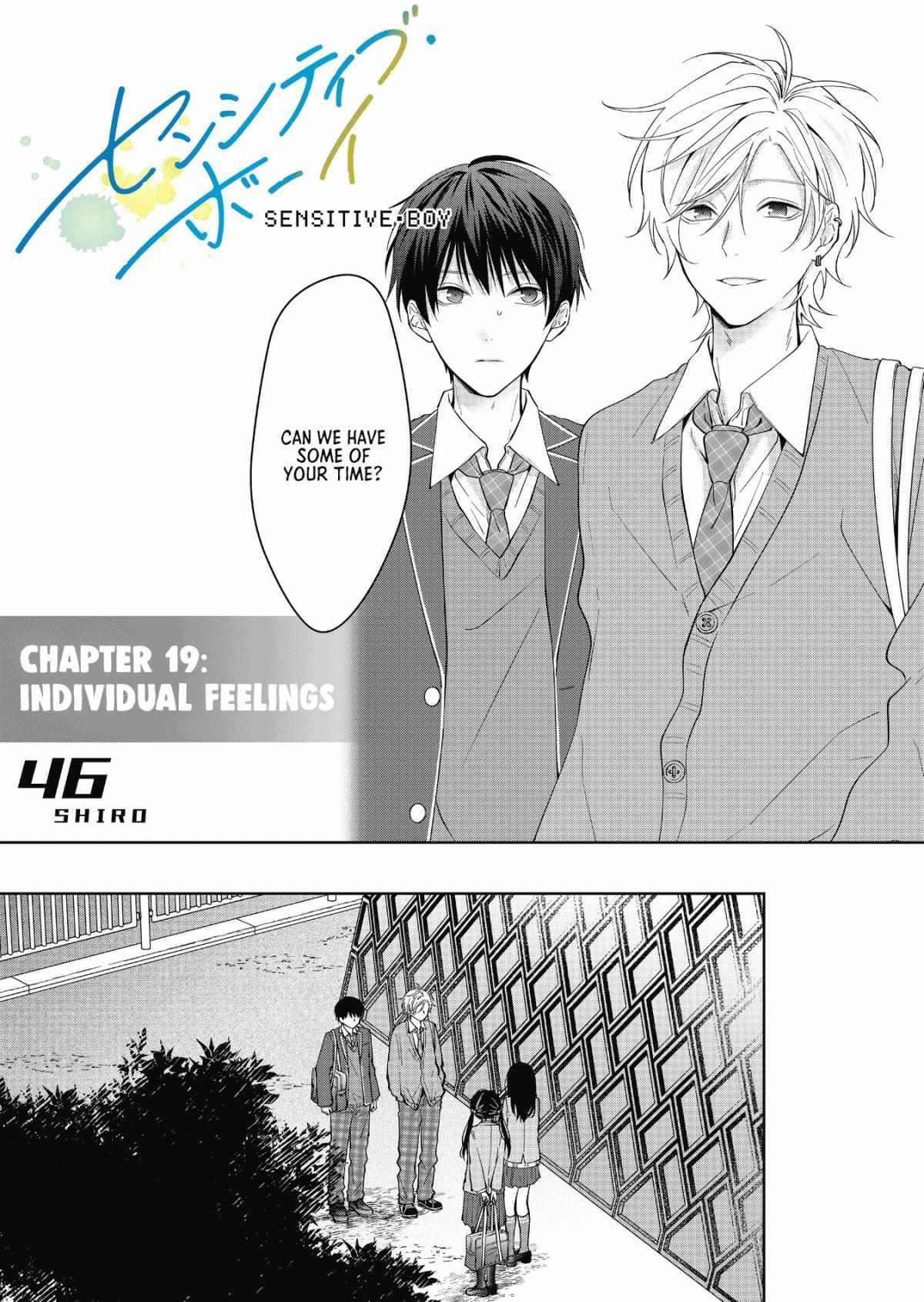Read Sensitive Boy Manga Online