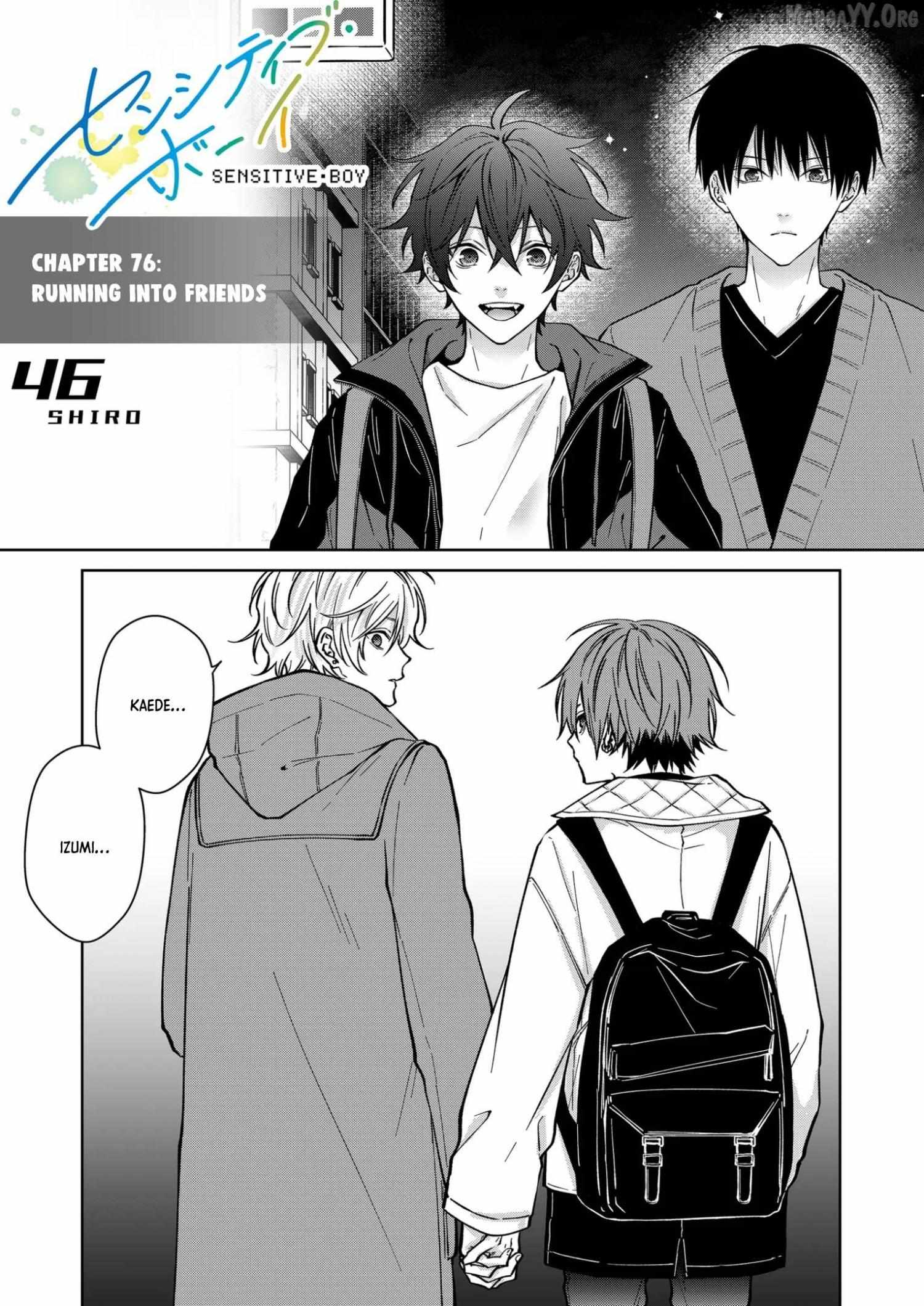 Read Sensitive Boy Manga Online