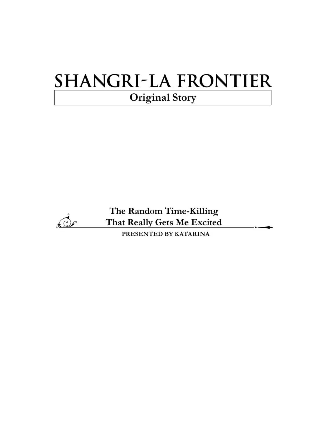 Read Shangri-La Frontier Manga Online