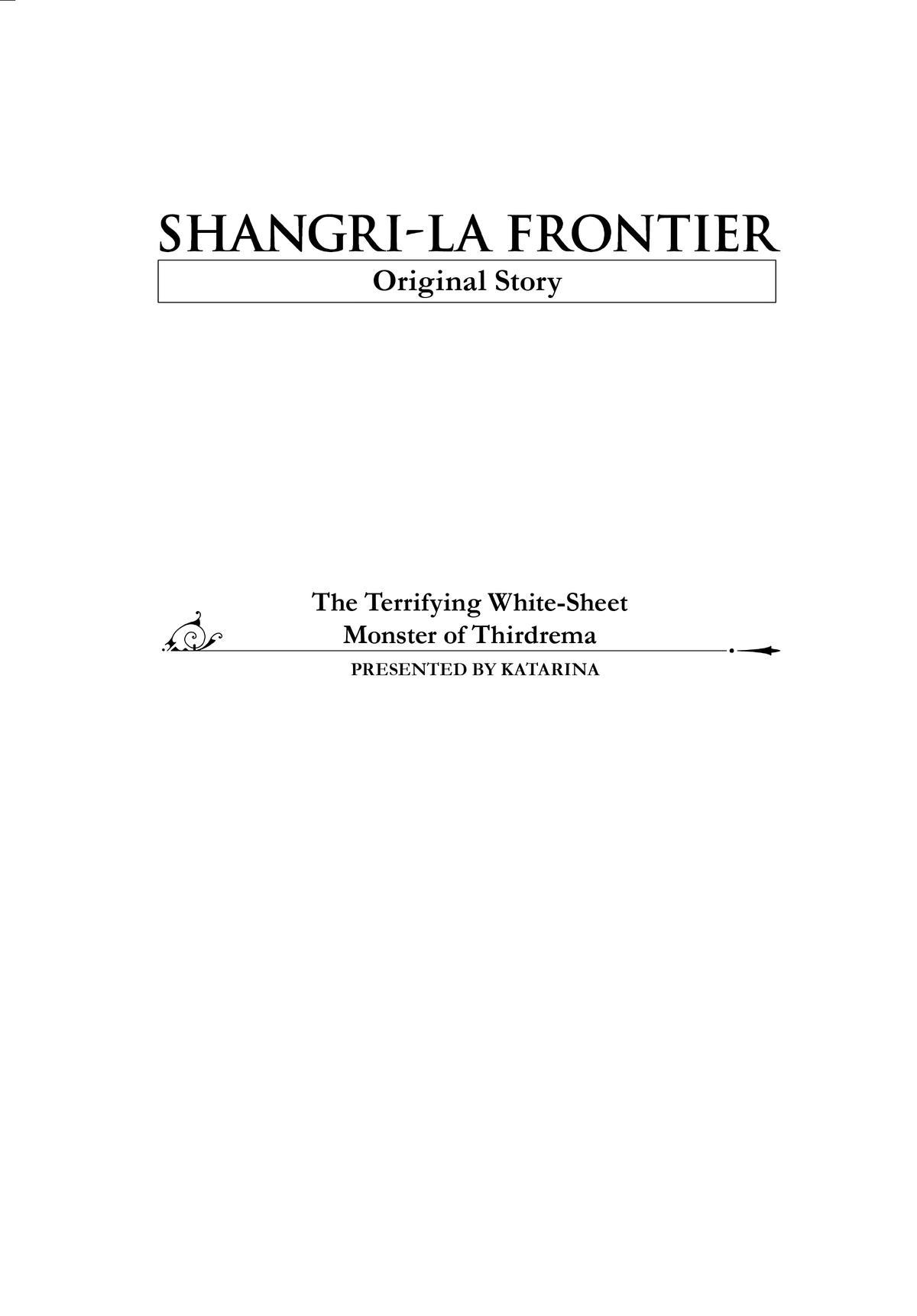 Read Shangri-La Frontier Manga Online