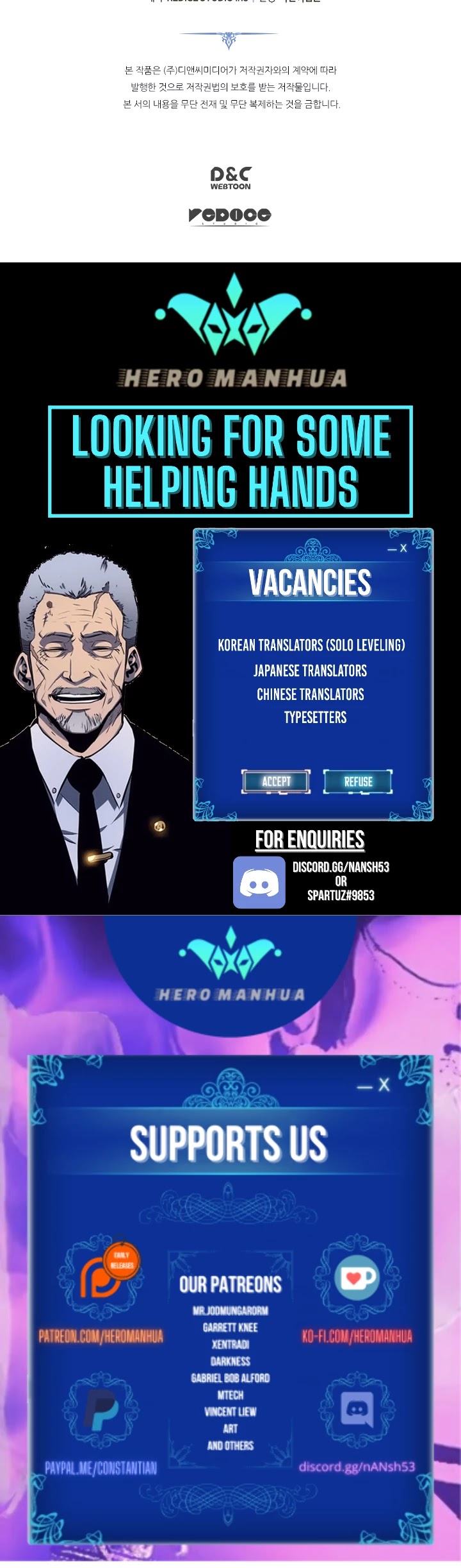 Read Solo Leveling Manga Online
