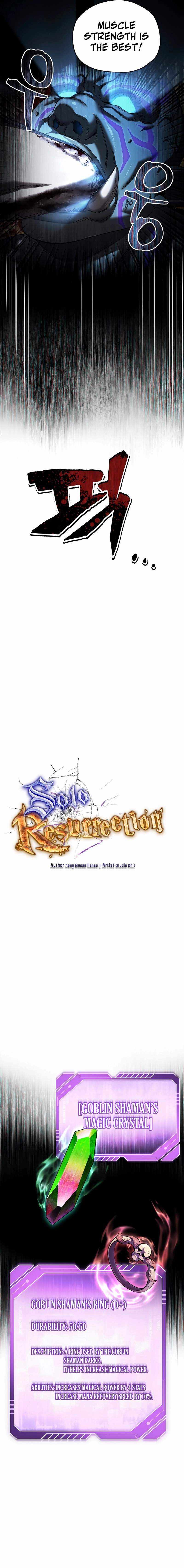 Read Solo Resurrection Manga Online