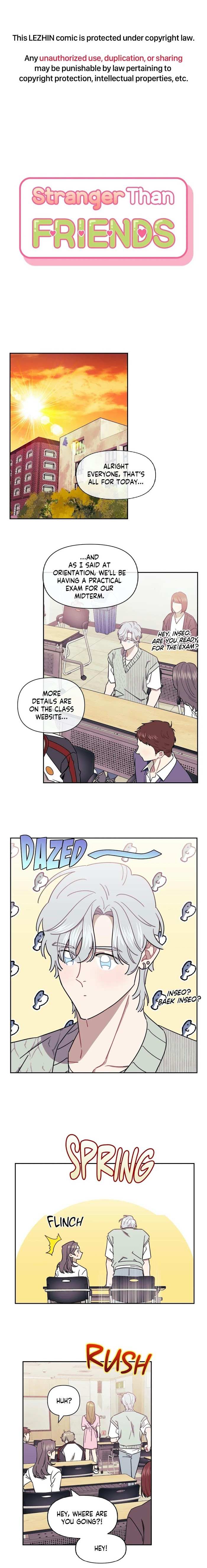 Read Stranger Than Friends Manga Online