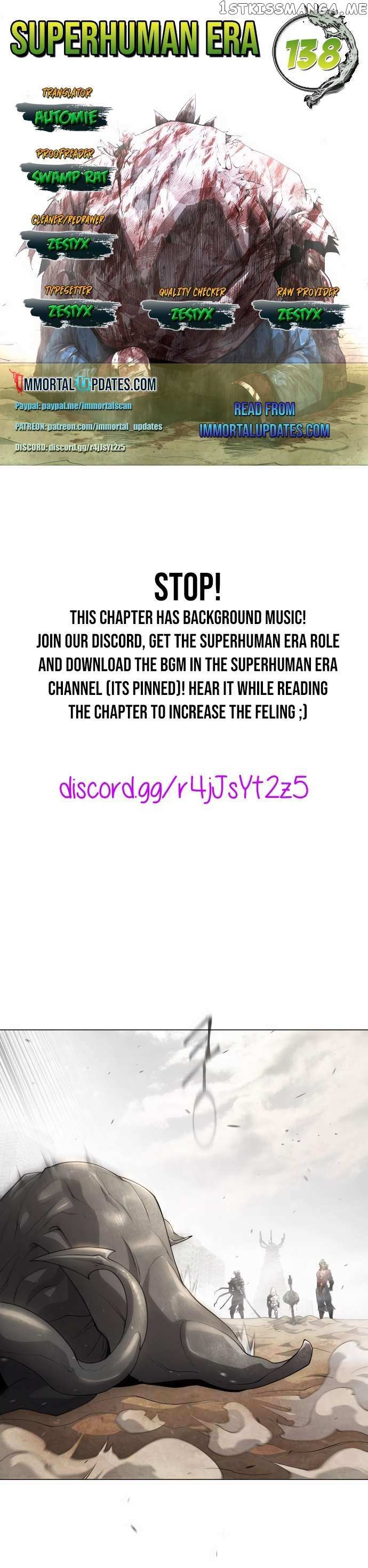 Read Superhuman Era Manga Online